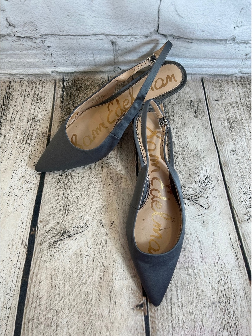 SAM EDELMAN Women Bianka Slingback Pumps / Size: 6.5